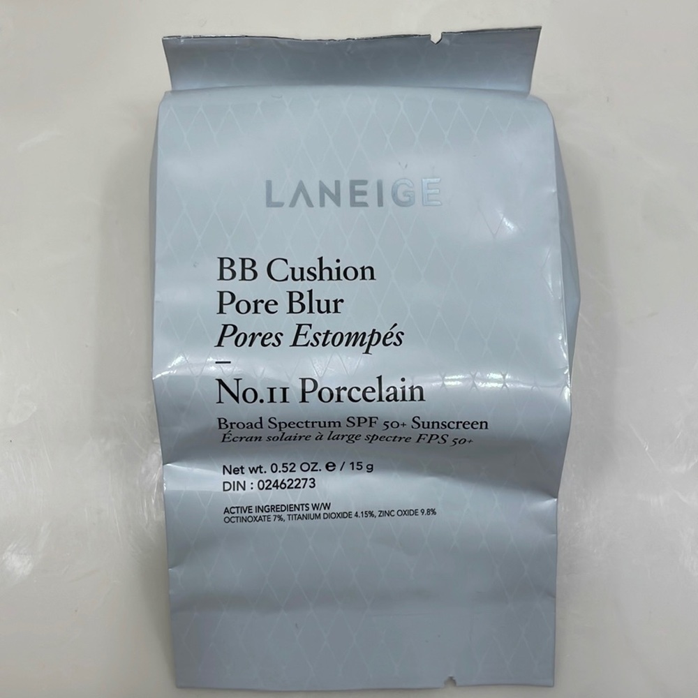 Laneige bb cushion pore blur in No.11 porcelain